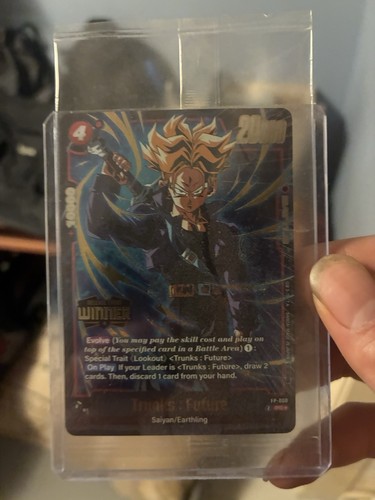 Dragon ball tcg winner card - winner,