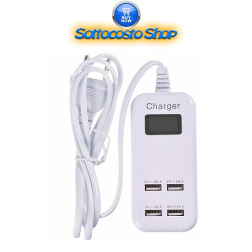Carica batterie usb - usb, 2a