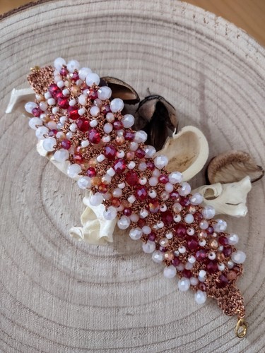 Bracciale largo realizzato - largo, a