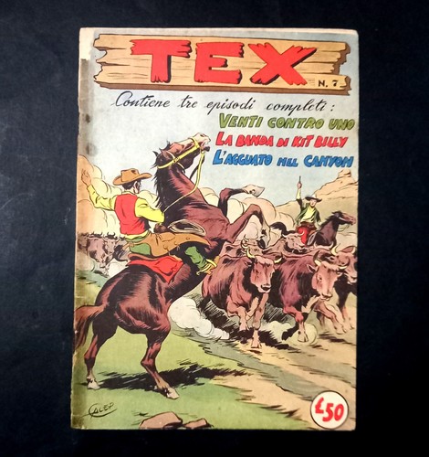 Tex albo oro prima - serie, n