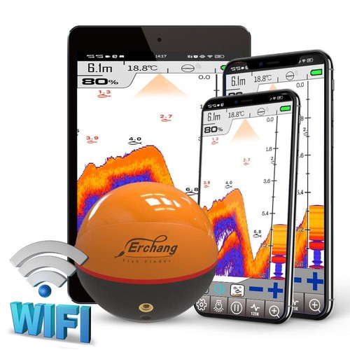 Erchang f68 wifi fish finder - erchang,