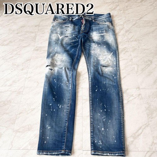 Dsquared2 processed slim - processed, denim