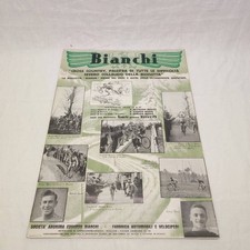 EDOARDO BIANCHI poster originale CROSS COUNTRY 1932