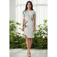 Zara Donna XS Vestito Stampa