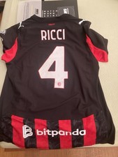 Maglia Match Worn Ricci Milan