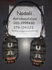 COPPIA PINZE FRENI ANTERIORI USATA NISSIN MOTO TRIUMPH  SPEED TRIPLE 1050