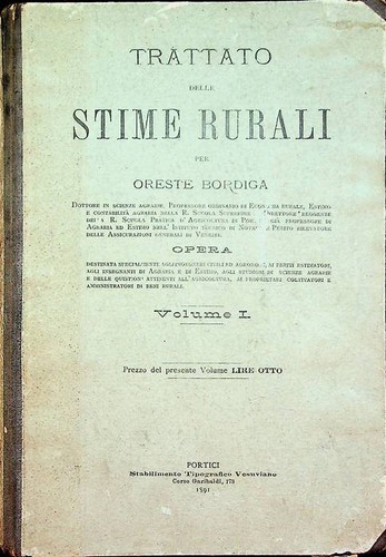 Trattato delle stime - , rurali