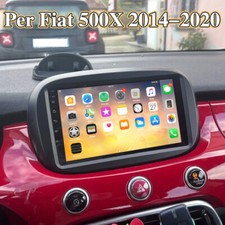 Per Fiat 500X 2014-2020 CarPlay Autoradio Car Stereo WiFi FM Nav GPS Android 13