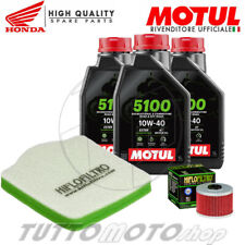 Tagliando HONDA XL 600 R - Paris Dakar 1984 1985 1986 Kit Olio Motul 5100 Filtri