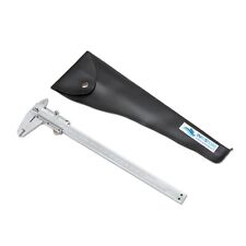 Calibro acciaio bloccaggio a vite 200 mm lettura ventesimale con becchi da 50 mm