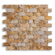 Piastrelle mosaico ondulato - piastrelle,