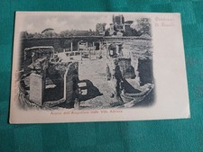 Cartolina Dintorni di Tivoli Avanzi dell'acquario Villa Adriana Lazio Primi 900!