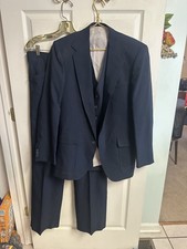 Set 3 pezzi uomo blu navy
