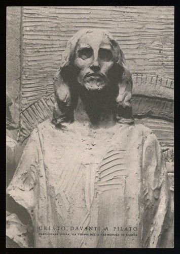 Cartolina ragusa cristo - cartolina,