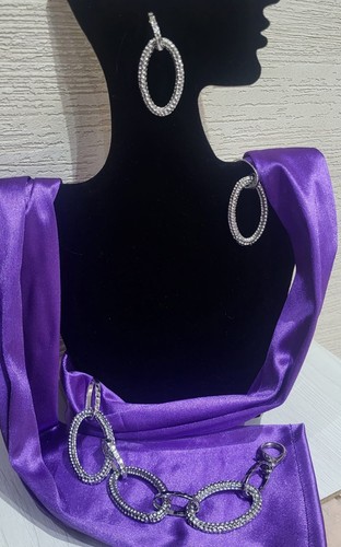 Set orecchini bracciale - orecchini, e