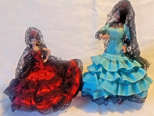 Bambole ballerine flamenco
