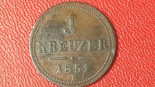 1 Kreuzer 1851 B - Autriche