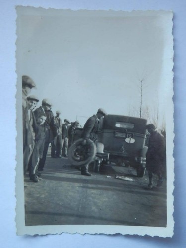 Trieste auto 1930 incidente - auto,
