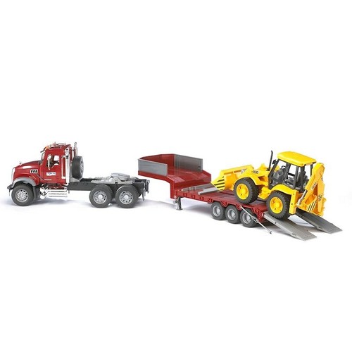 Bruder mack semi truck with - mack,