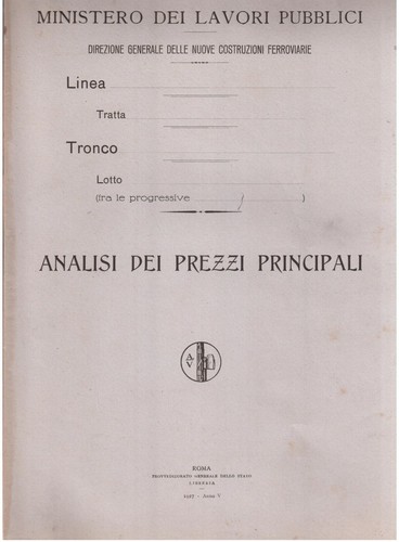 Ministero lavori - ministero,