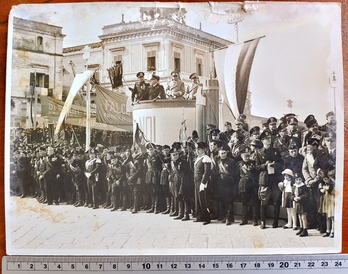 Foto manifestazione fascista - foto,