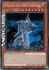SPIRITO DI NEOS EROE ELEMENTALE • Segreta Prismatica • MP23 IT117 • 1Ed • Yugioh