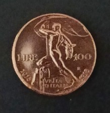 Falso epoca 100 lire vetta - lire,