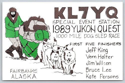 Yukon quest 1989 sled dog - yukon,