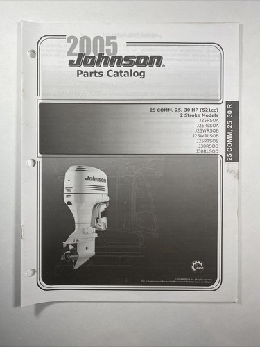 2005 johnson parts catalog 25 - 2005,