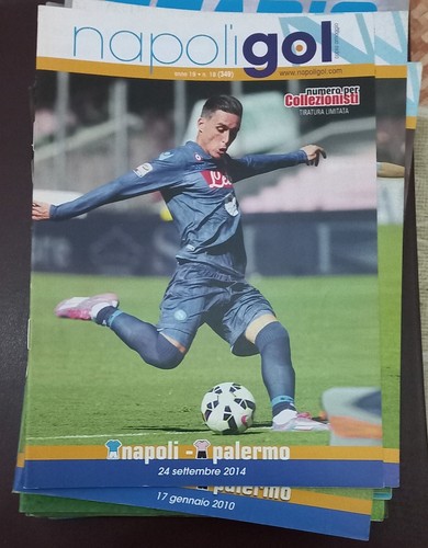 Raro match program - program, napoli