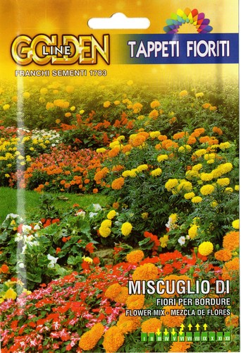 Miscuglio fiori per bordure - fiori,