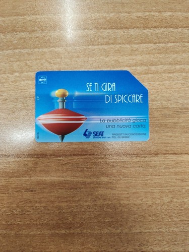 Scheda telefonica rara ti - scheda,