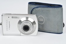 Pentax Optio M30 7,1 megapixel fotocamera digitale compatta con custodia e scheda SD