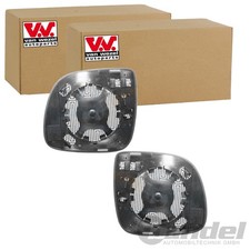 2x VAN WEZEL Vetro Specchietto