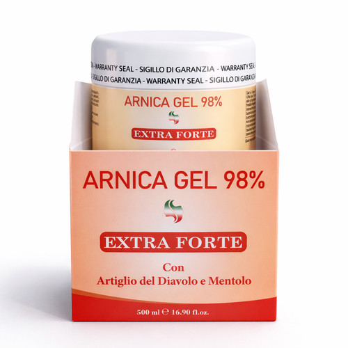 Gel arnica extra forte e - arnica, 98%