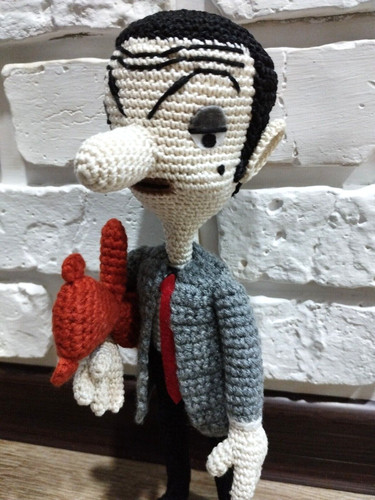 Bean amigurumi bambola - mr,