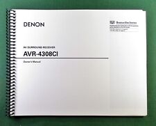 Denon AVR-4308CI Instruction