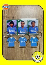 PORTACHIAVI NAPOLI MA.GI.CA. 1987-88 MARADONA GIORDANO CARECA BUITONI LOTTO 3PZ 