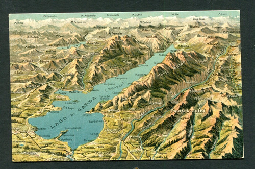 Cartolina lago di - lago,