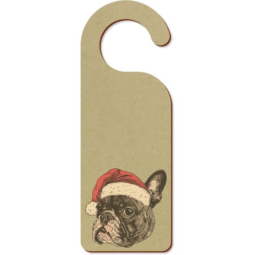 French bulldog wearing santa - bulldog,