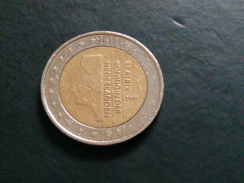 Moneta euro beatrix koningin - euro,