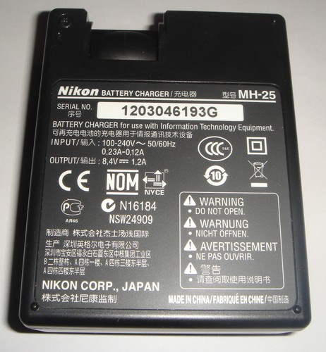 Caricabatterie originale nikon - originale,