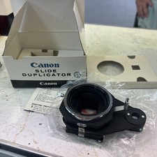 Canon Slide Duplicator w/55mm ring adapter Great Condition