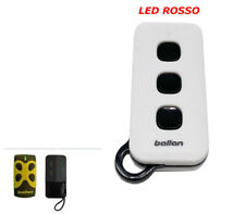Telecomando BALLAN 10444149 433.92 MHz 3 CANALI Rolling Code ex 10444083 LED ROS