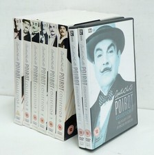 Agatha Christie's Poirot Collection 1-7. Box con n. 28  DVD in Inglese. Edizi...