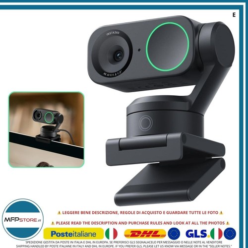 Insta360 link ptz webcam 4k - ptz,