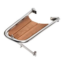 Delfiniera inox/teak semplice