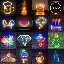 Insegna LED al neon luce USB