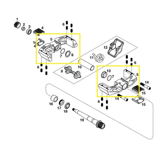 Crankbrothers pedal body kit - crankbrothers,