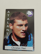 CHRISTIAN VIERI (ATALANTA) - 1995/96 - FIGURINA N. 16 - ED. FLASH - CON VELINA